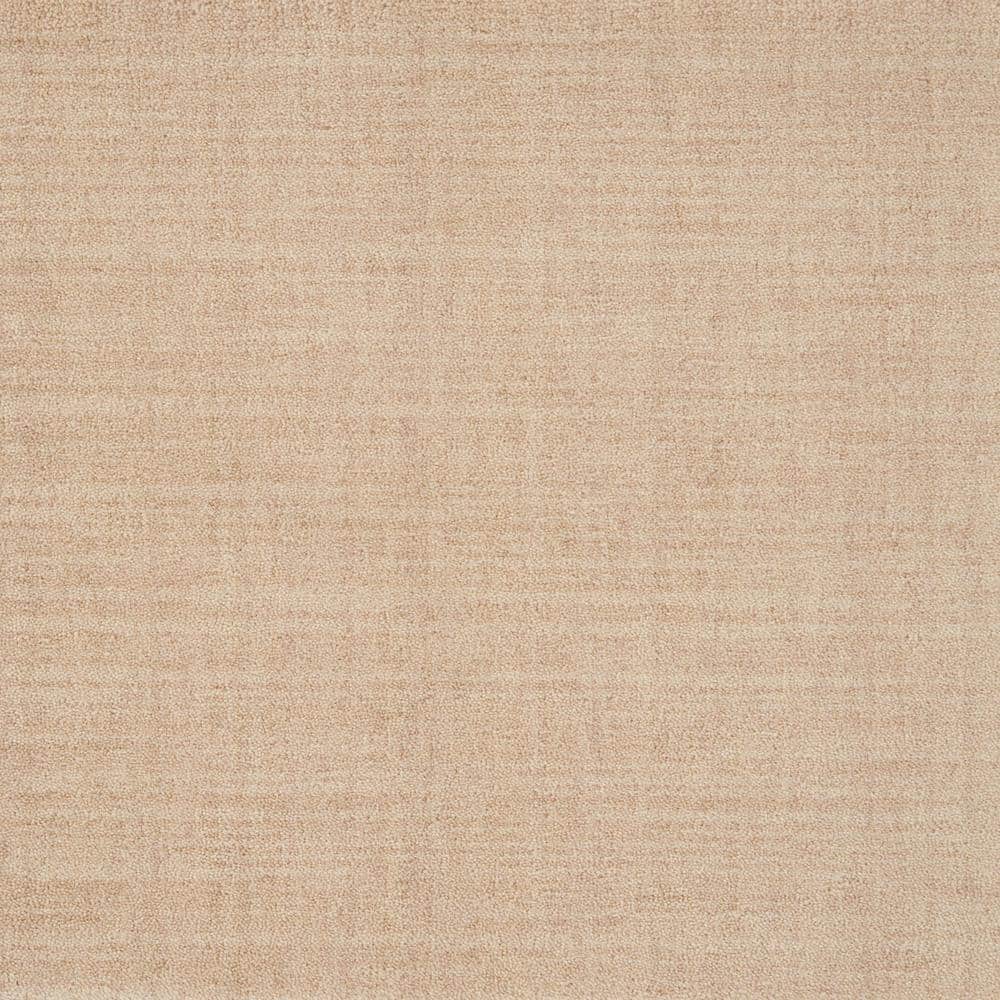 Natural Harmony Supreme - Color Beige Texture Custom Area Rug with