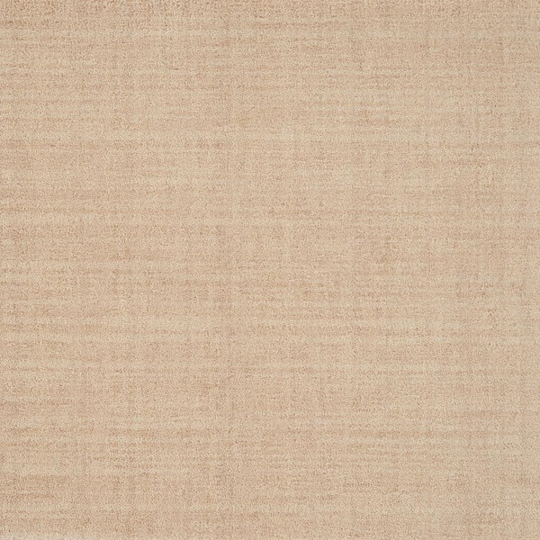 Natural Harmony Suspicion Color Linen Custom Area Rug with Pad