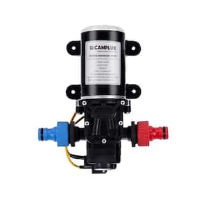 1.6 GPM 12V Water Pump, Diaphragm Water Pump 65 PSI DC