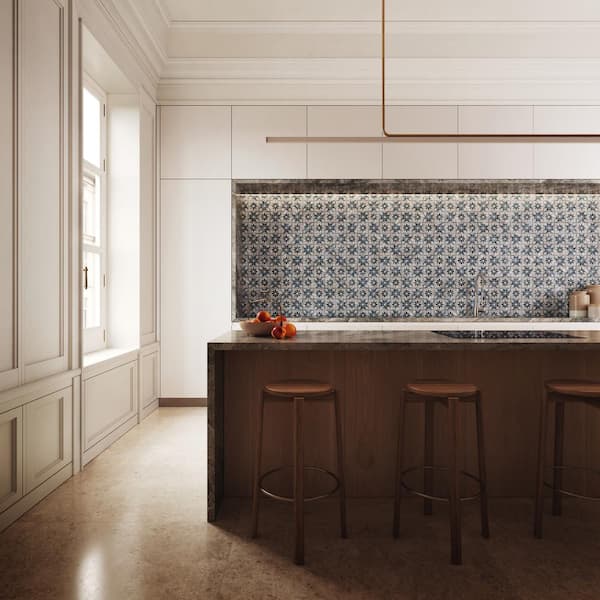 Paula Purroy Catalan Alta 5.11 in. x 5.11 in. Matte Ceramic Wall Tile (6.02 sq. ft./Case)