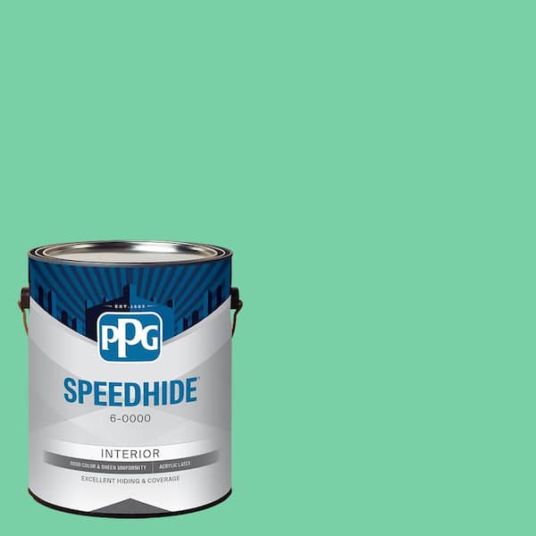 1 gal. PPG1227-4 Crystal Gem Semi-Gloss Interior Paint