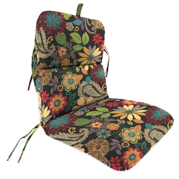 Jordan Manufacturing 45 in. L x 22 in. W x 5 in. T Outdoor Chair Cushion in Gaya Pizzaz