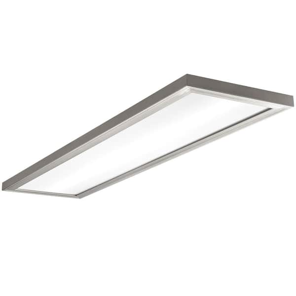 Hampton Bay 48 In X 12 Low Profile, Led Low Profile Ceiling Lights Home Depot