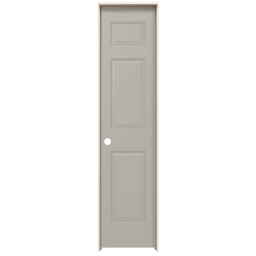 18 in. x 80 in. Colonist Vanilla Painted Right-Hand Smooth Molded Composite Single Prehung Interior Door price history on PriceWatchPro