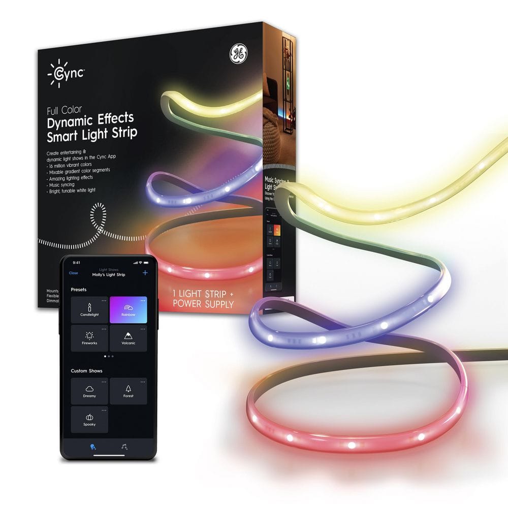Insignia 16 ft. Multi-Color LED Tape Light NS-LED16RGB18 - 1
