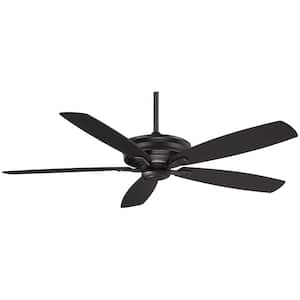 Kafe-XL 60 in. Indoor Coal Ceiling Fan with Remote Control
