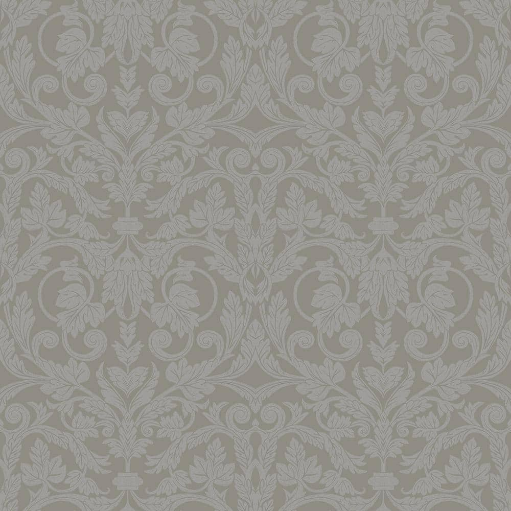 Advantage Piers Rose Gold Texture Damask Strippable Wallpaper