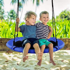 Gymax 40 in. Kids Hanging Chair Swing Tent Set Hammock Nest Pod Seat Green  GYM04746 - The Home Depot