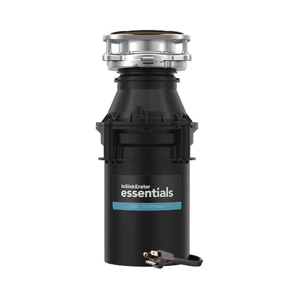 ES30 W/C 1/3 HP Motor Continuous Feed Kitchen Garbage Disposal with Power Cord
