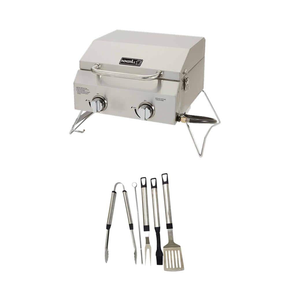 Blue Rhino Stainless Steel Tool Set in the Grilling Tools & Utensils  department at