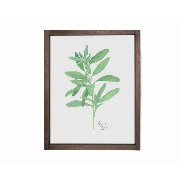 Unbranded Nature's Lace 2 Sage Farmhouse Decorative Sign 13 in. x 19 in.