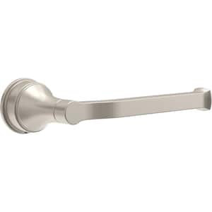 Faryn Wall Mounted Single Post Toilet Paper Holder Bath Hardware Accessory in Brushed Nickel