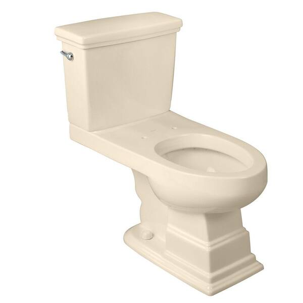 Foremost Structure Chair Height 2-Piece 1.6 GPF Elongated Toilet in Biscuit-DISCONTINUED