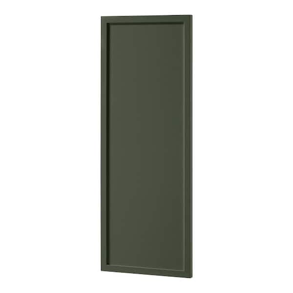 Leyton 12 in. W x 30 in. H Wall Decorative End Panel in Fern Green