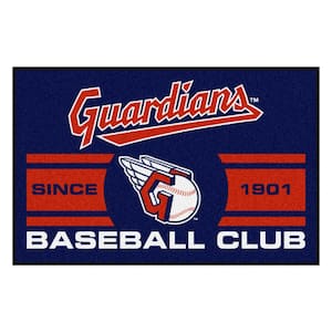 MLB Cleveland Guardians Navy Blue 2 ft. x 3 ft. Area Rug