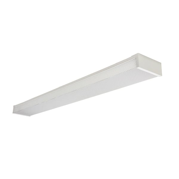 Commercial Electric 4 ft. 120 Volt 3800 Lumens White Integrated