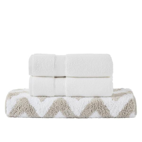 Better Trends Pegasus Collection Beige, Bath Towels And Rug Sets