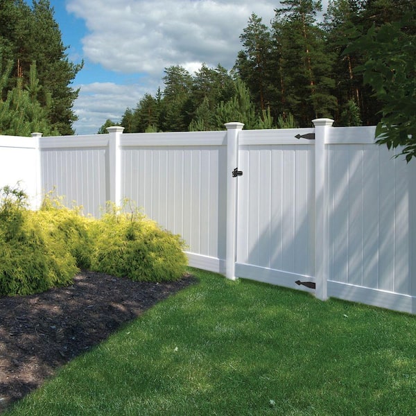 Freedom 5-in W x 5-in L Cypress Vinyl Fence Post Cap- Fits Common Post Measurement: 5-in x 5-in