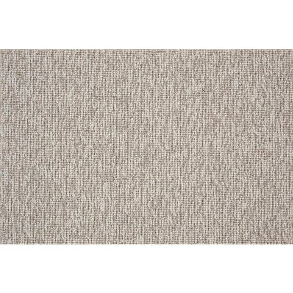 Tidal Tweed Quartz Custom Area Rug with Pad