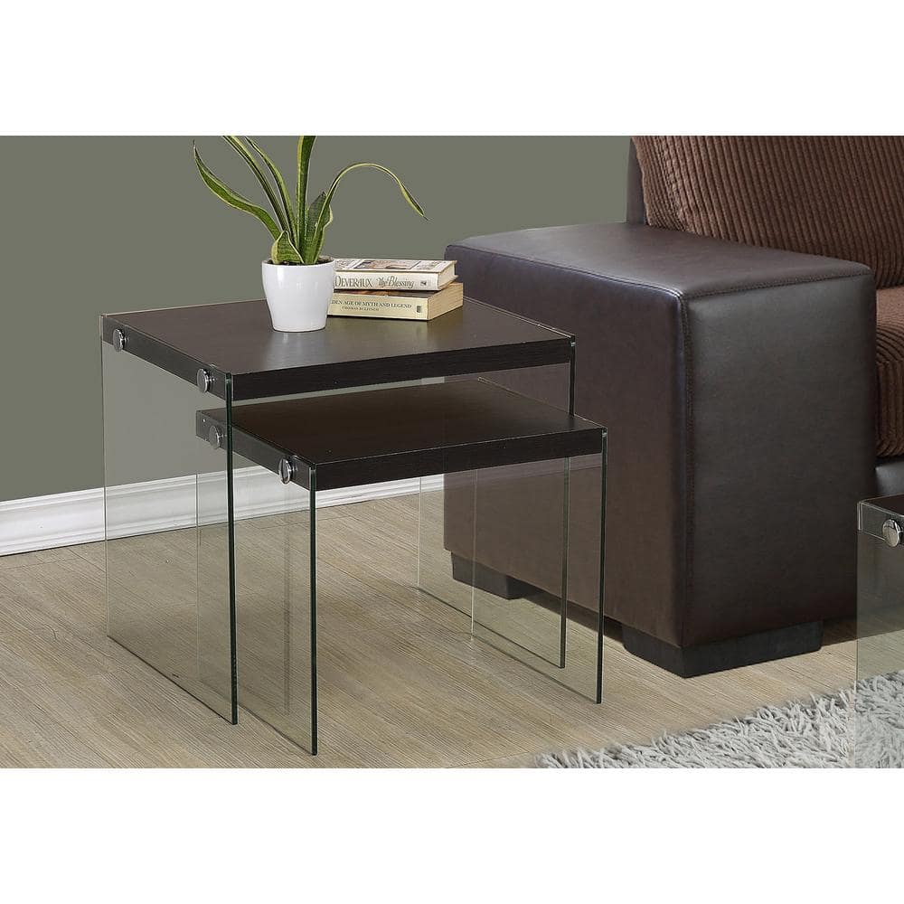 Espresso Nesting Table (2-Piece)