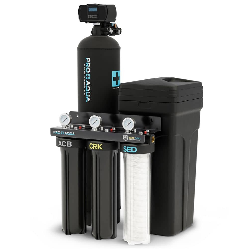 PRO-E-S35E Whole House Well Water Filtration System with 35,000 Grain Water Softener Combo price history on PriceWatchPro