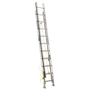 20 ft. Aluminum D-Rung Equalizer Extension Ladder with 225 lb. Load Capacity Type II Duty Rating