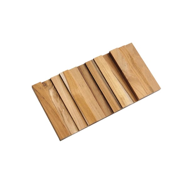 Chopping Board, with Metal Handle, Wooden Finish, Natural Wood Colour,  Bamboo - MARKET 99