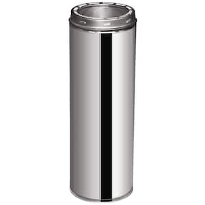 6 in. x 48 in. Double Wall Chimney Pipe