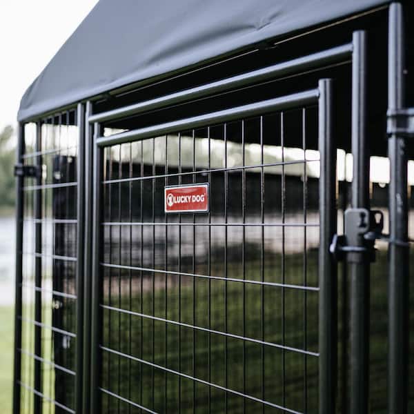 【中古】 Ruby Kennel Club BlindAlley Lucky Dog STAY Series Presidential Steel Grey Kennel (10 ft