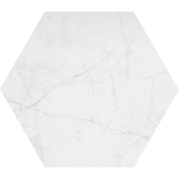 Sterlina White 8 in. x 10 in. Matte Porcelain (7.38 sq. ft. /Case)