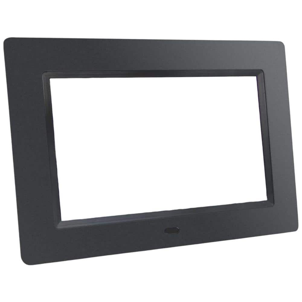 7 in. Digital Photo Frame with 16:9 HD LCD Screen, Remote Control, Auto Slideshow, Calendar and Clock in Black price history on PriceWatchPro