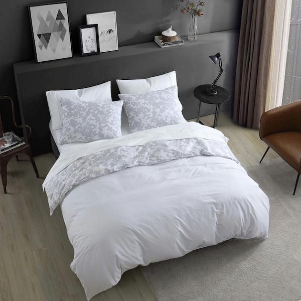Kenneth Cole New York Merrion 2 Piece, Kenneth Cole Reaction Home Oxford Duvet Cover In Grey Stripe
