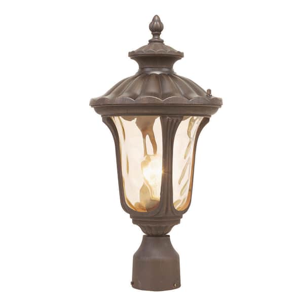 Oxford 1 Light Imperial Bronze Outdoor Post Top Lantern