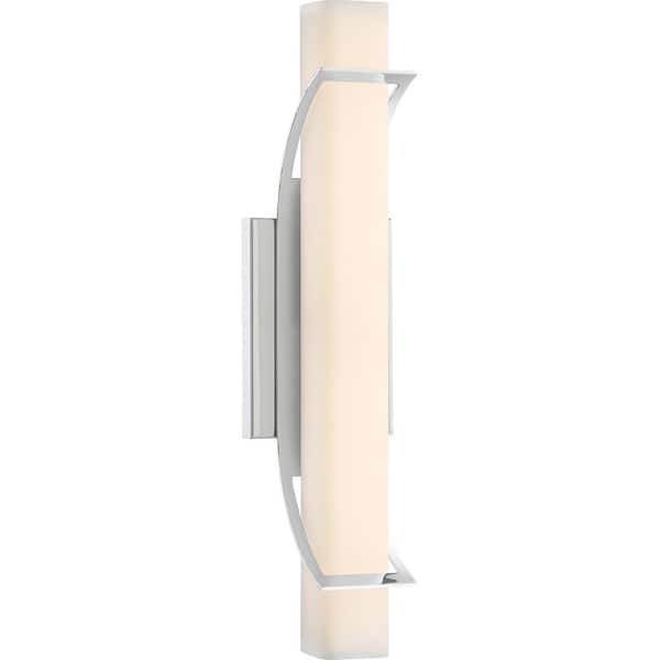 Quoizel Blade 19 in. Polished Chrome Integrated LED Vanity Light