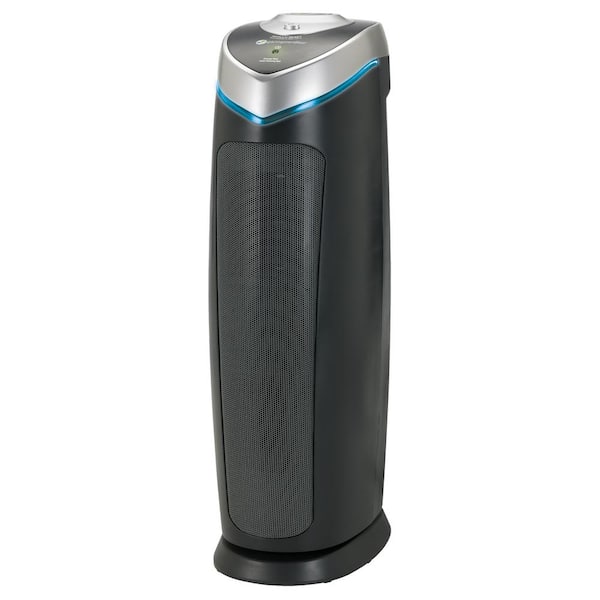 GermGuardian AC4825DLX 22 in. 4-in-1 Air Purifier with True HEPA filter for Medium Rooms up to 153 Sq Ft, Black (Model #AC4825DLX) - 1