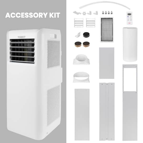 Tosot Aovia 10,000 BTU BTU DOE) Portable Air Conditioner, 3-in-1 AC, Fan for Rooms up to 300 sq. ft. GPC06AP-A3NNA1A - The Depot