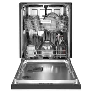 24 in. Stainless Steel with PrintShield Finish Front Control Dishwasher with Stainless Steel Tub and ProWash Cycle