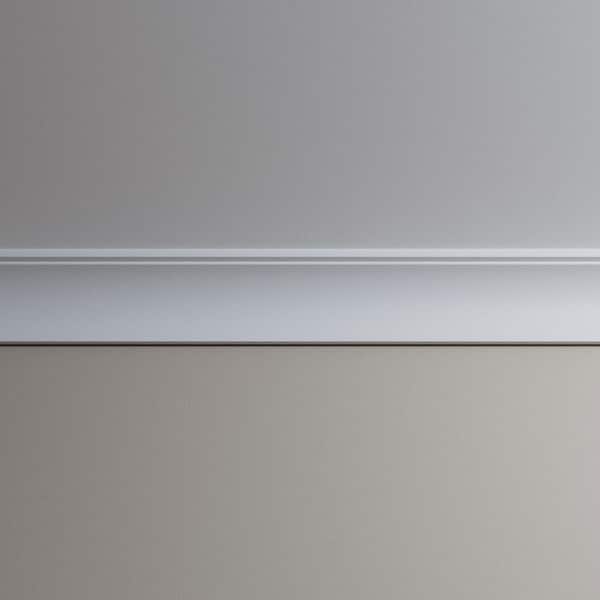 Ekena Millwork Noah 4.625 in. D x 7.375 in. W x 94.5 in. L Polyurethane Crown Moulding