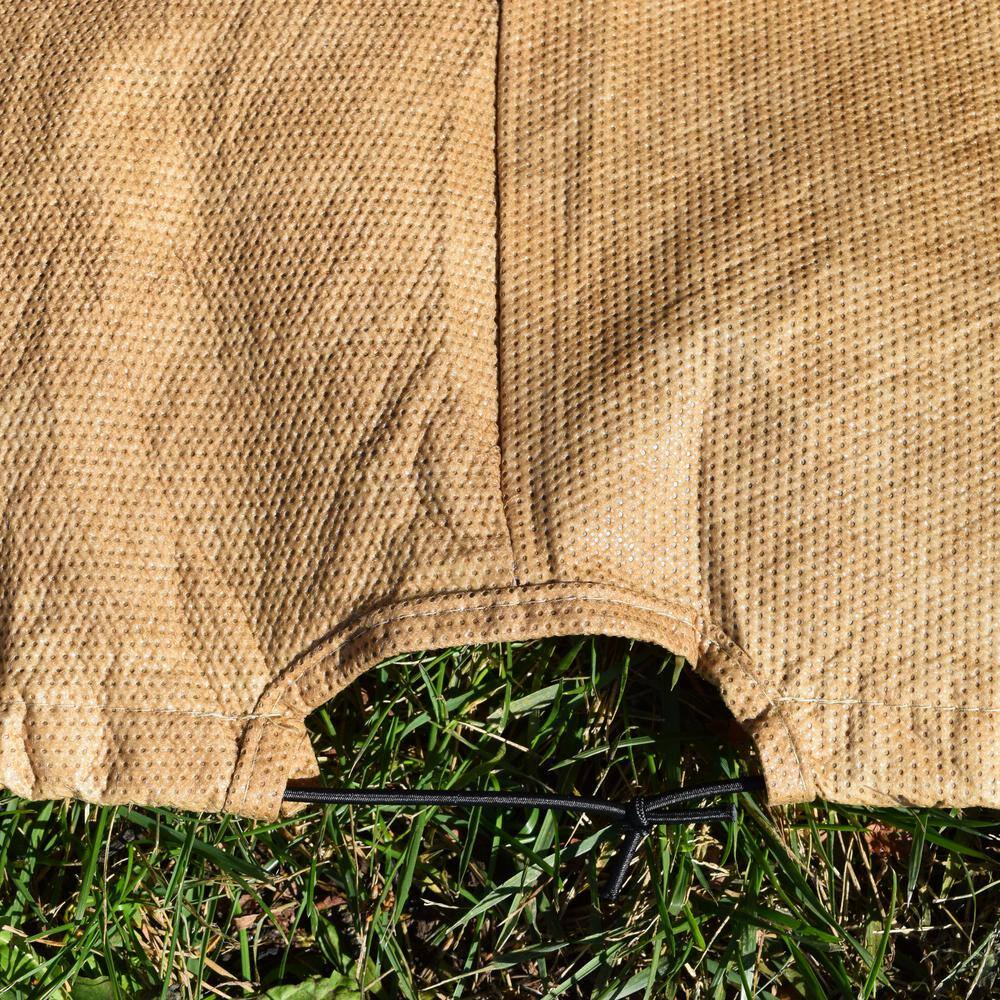 Medium Beige Waterproof UV-Resistant Patio Loveseat Cover