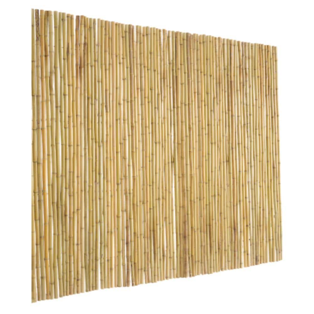Natural Bamboo Privacy Fence, 6 ft H x 8 ft L Decorative Outdoor Fence Screen for Garden, Backyard, Patio & Pool Area price history on PriceWatchPro