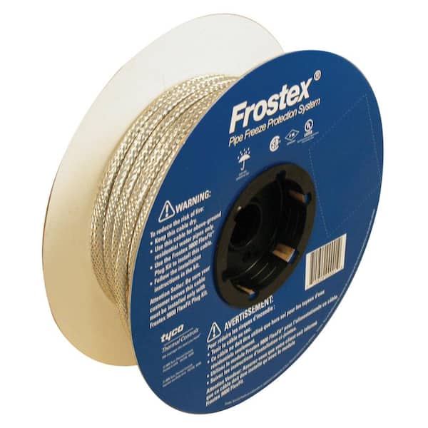 nVent RAYCHEM Frostex Self-Regulating Pipe Heating Cable - 100 ft. Spool