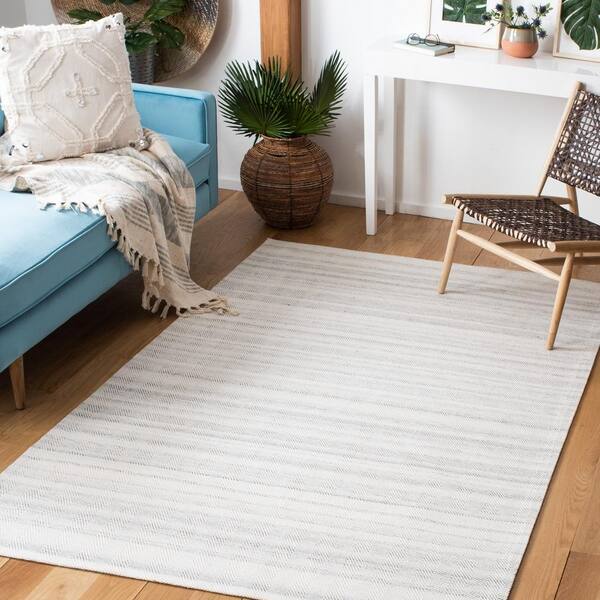 Gray Chevron Area Rug