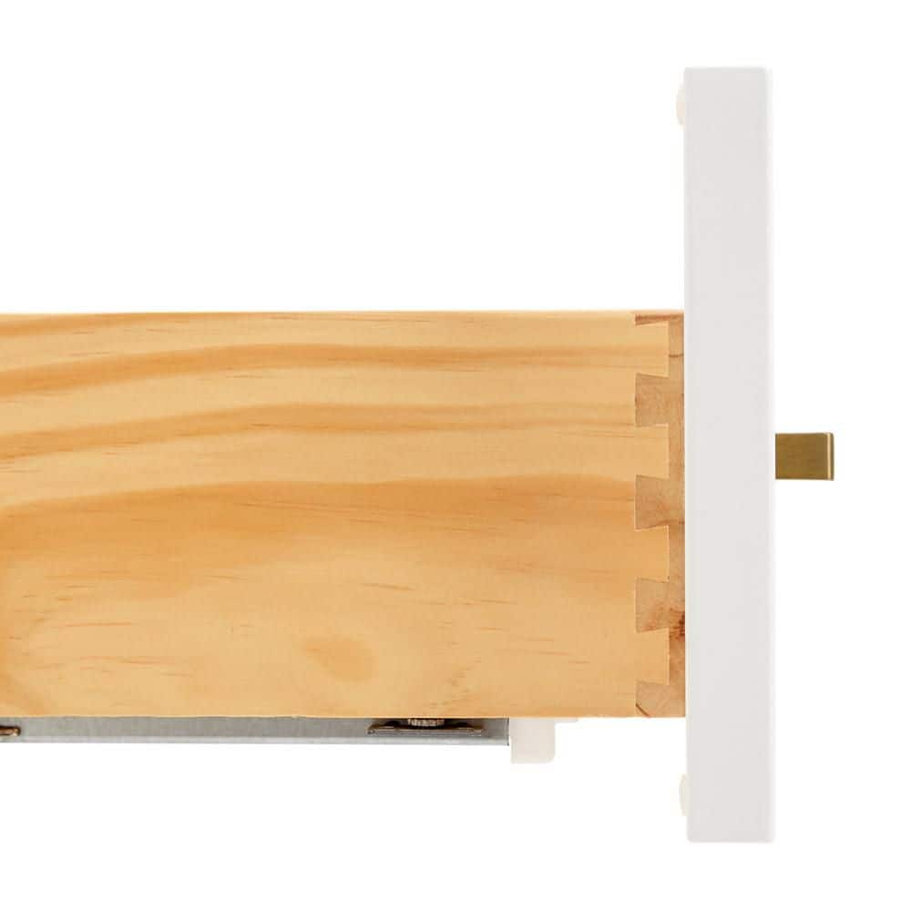 Taylor 60'' White Freestanding Single Vanity with Brass Hardware