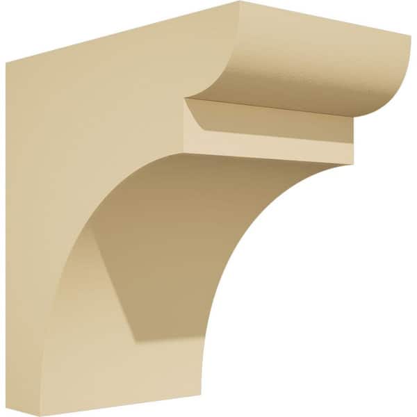 Ekena Millwork Yorktown 3 1/2 in. x 6 in. x 6 in. Polyurethane Corbel