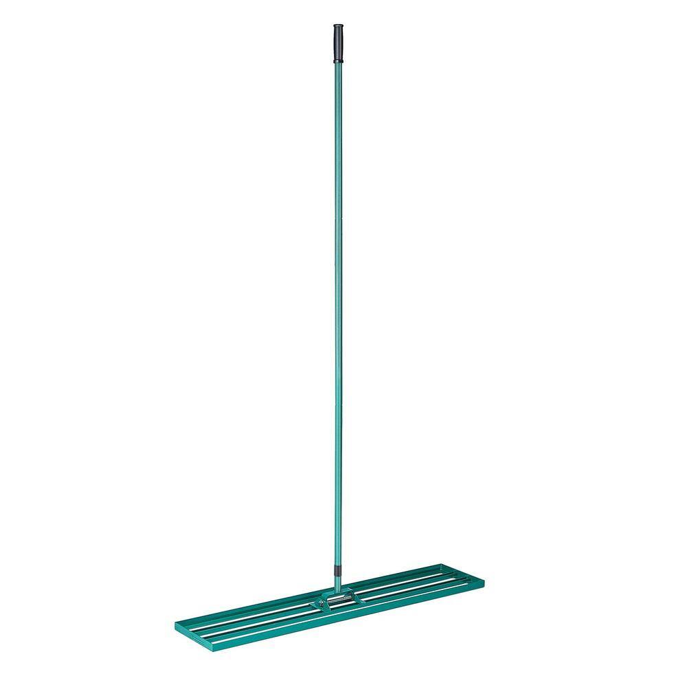 Heavy-Duty Lawn Leveling Rake, 48 in. x 10 in., 78 in. Extended Steel Handle