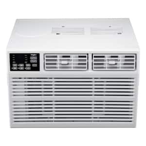 18,000 BTU 230/208V Window Air Conditioner Cools 1000 Sq. Ft. with ENERGY STAR, Timer and Remote in White