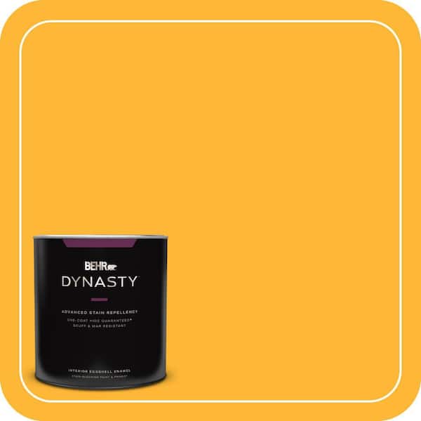 BEHR DYNASTY 1 qt. #P270-6 Soft Boiled Eggshell Enamel Interior Stain-Blocking Paint and Primer