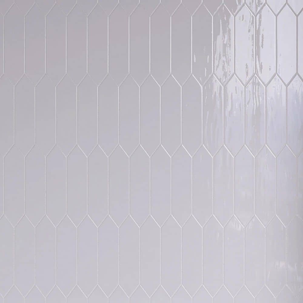 Atlanta White 2.95 in. X 11.81 in. Glossy Ceramic Picket Wall Tile (8.07 sq. ft. /Case) price history on PriceWatchPro