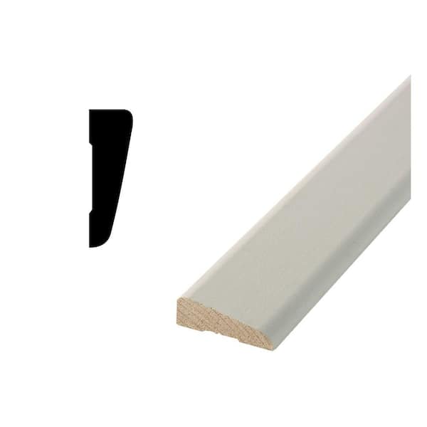 Woodgrain Millwork WG 3303 - 5/8 in. x 2 in. x 84 in. Primed Finger-Jointed Premitered Door Casing Moulding Set