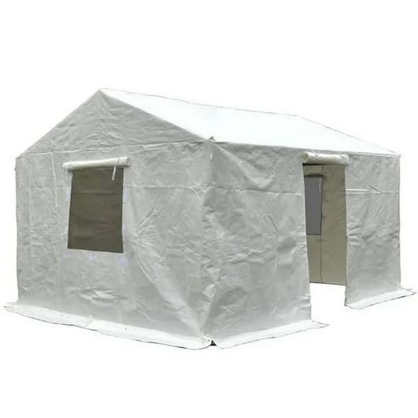 12 ft. x 14 ft. White Outdoor Universal Winter Gazebo Cover
